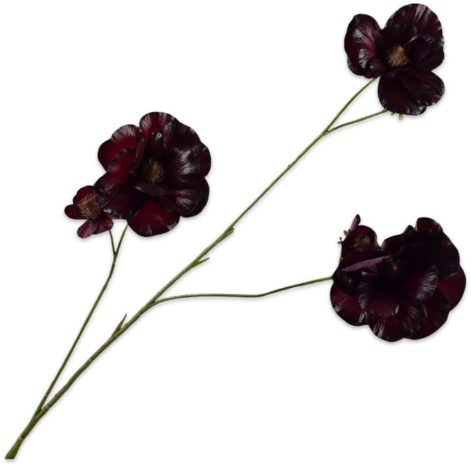 Silk-ka - Kunstbloem - rood - H96 cm