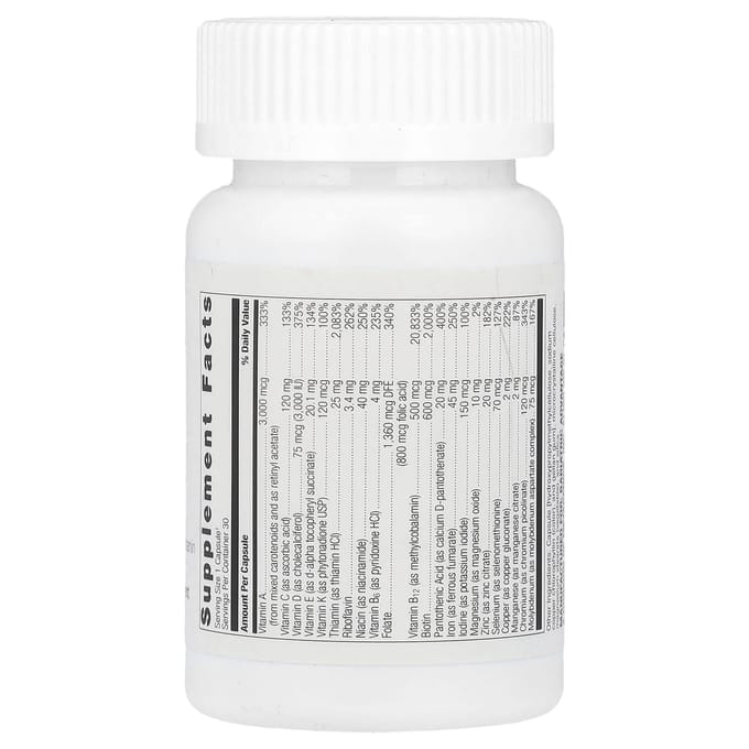 Bariatric Advantage, Ultra Solo, met ijzer, 30 capsules