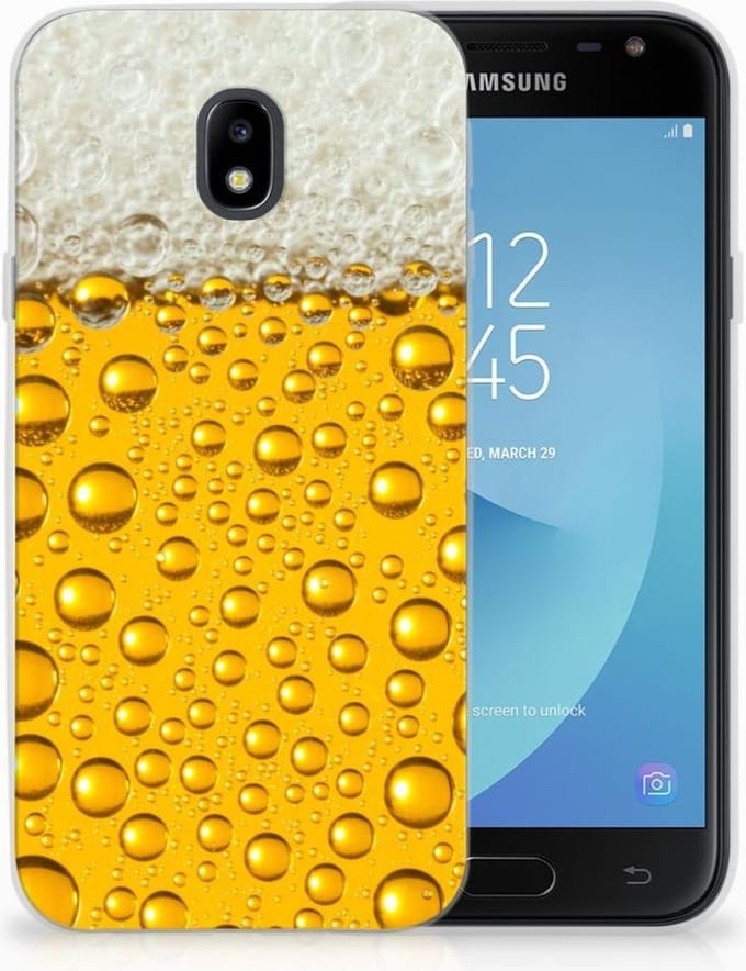 Samsung Galaxy J3 2017 Siliconen Case Bier
