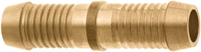 Bonfix - messing - slangverbinder - 3/4" / 19 - mm - x 55 - mm