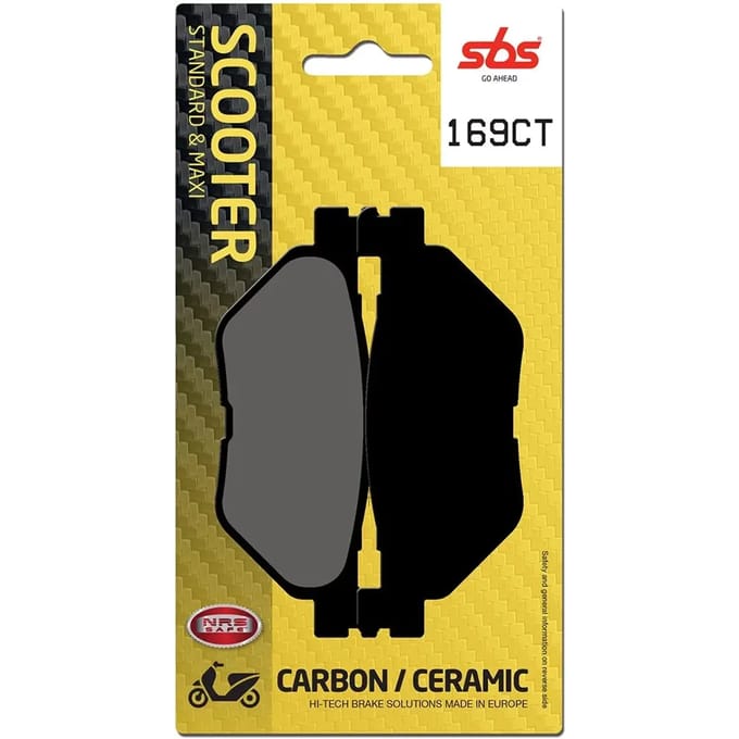 Motorfiets remblokken SBS 169CT