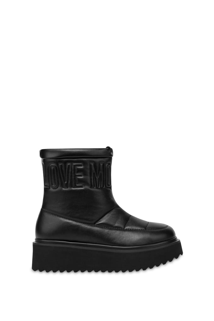 Moschino Platform Power Nappa Leather Snow Boots Black Taglia: 35 | Stivali Outlet | Donna | Bianco