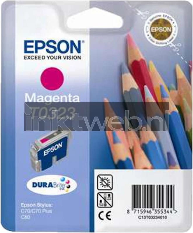 Epson T323 - Inktcartridge / Magenta