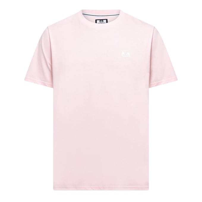 Weekend Offender Heren Bridgetown Logo T-Shirt (Bleek Blosje)
