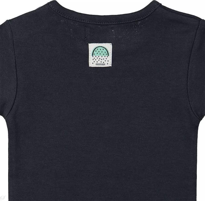 Zero2Three T-shirt antra melange trifito Zero 2 Three -  Maat  62