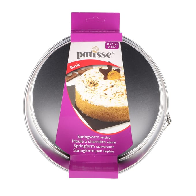 Patisse Springvorm Met Bodem 22 Cm Tin Zilver