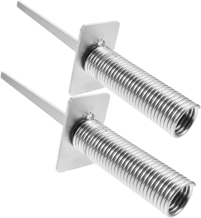 Hoekvlag Stabiliteitsbasis - Voetbal Trainingsmateriaal - Veldmarkering Training - Stevig Grondanker - 25.5 cm Lengte - Zilver