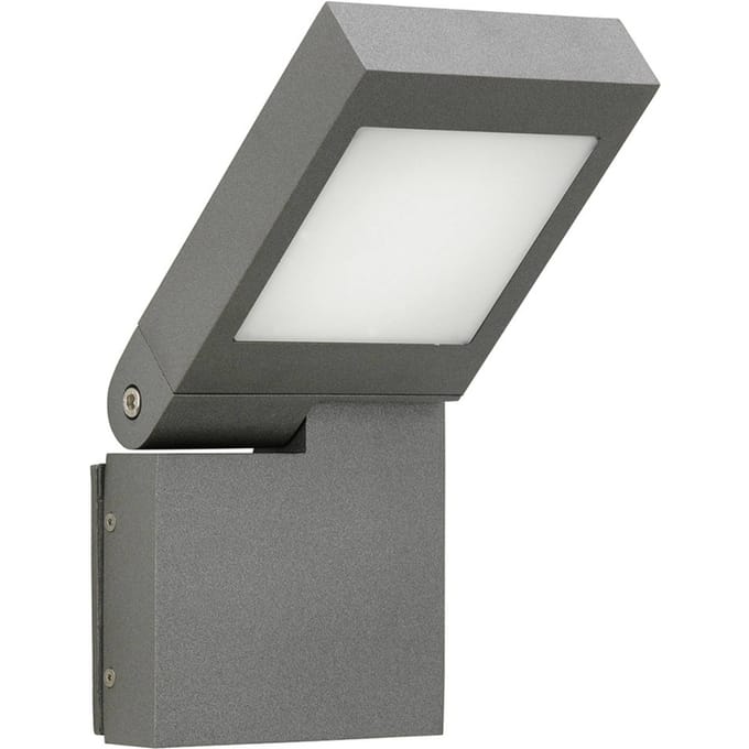 Albert Leuchten LED wandlamp 0111, draaibare kop, antraciet