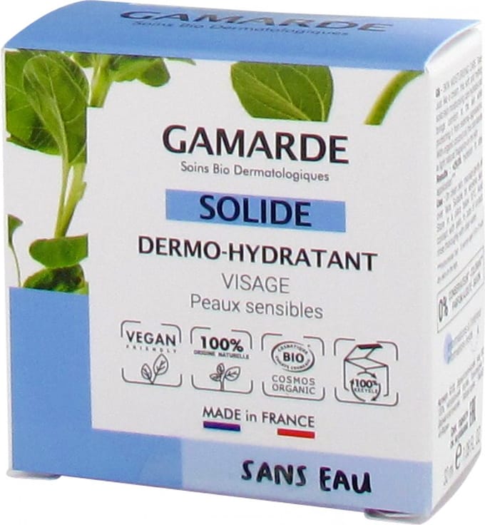 Gamarde Dermo-Hydratant Visage Solide Bio 32 ml