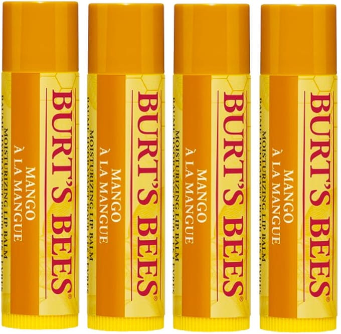 Burt's Bees- Lippenbalsem Mango- 4 pak