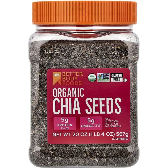 Biologische Chiazaadjes, 20 oz (567 gram)