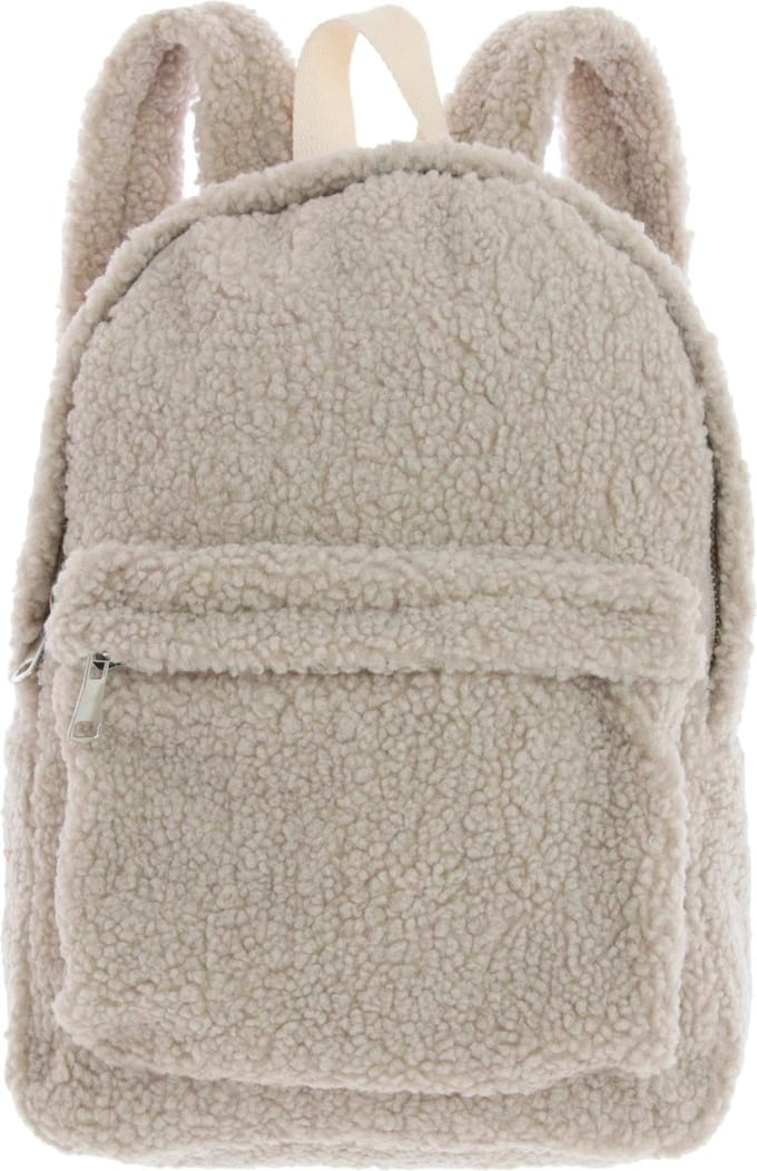 Unique Living - Rugzak Teddy Chateau Grey -32x24x8cm