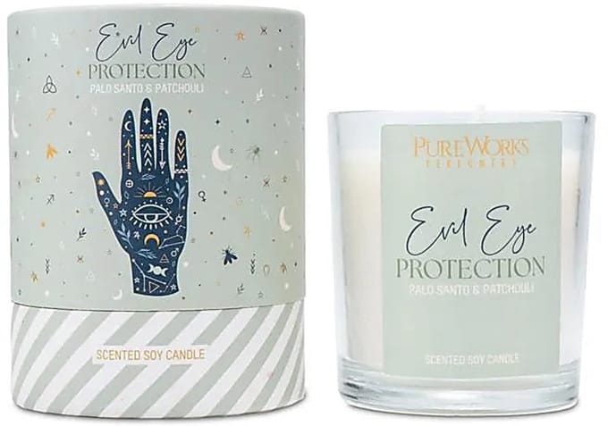 Pure works - evil eye protection - geurkaars - celestial magic - 20 branduren