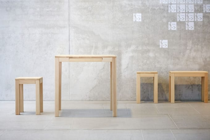 Jan Kurtz - Haya Tafel - Breedte 70 cm - bruin