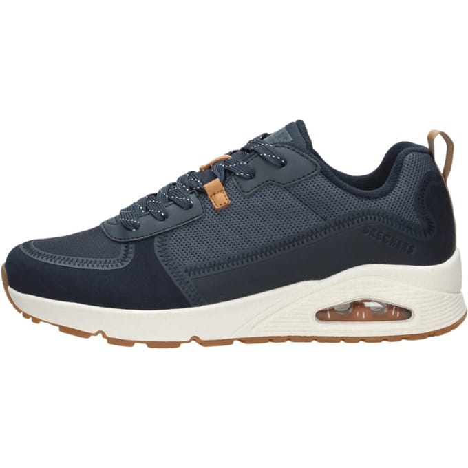 Skechers Uno - Layover - Heren Sneakers - Navy