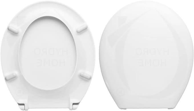 Toiletbril Duroplast - WC-bril - Badkamer - Modern design - Compatibel - Wit