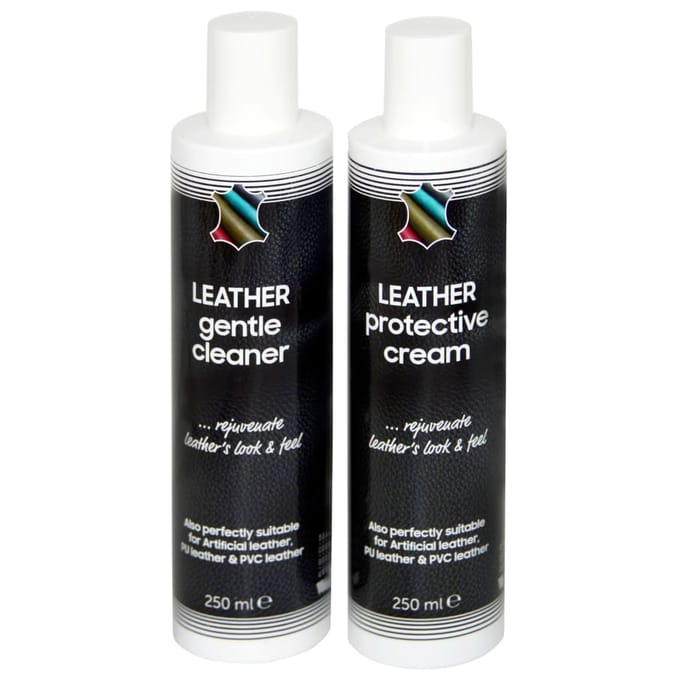 vidaXL Leerverzorgingsset 2x250 ml CARE KIT