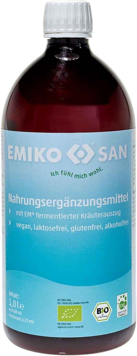 Emikosan, biotica supplementen, gezonde drank