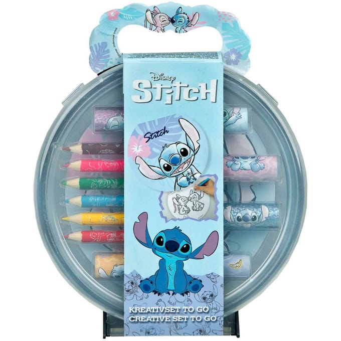 Stitch creatieve kleurset - kleurset voor kinderen met stickers.