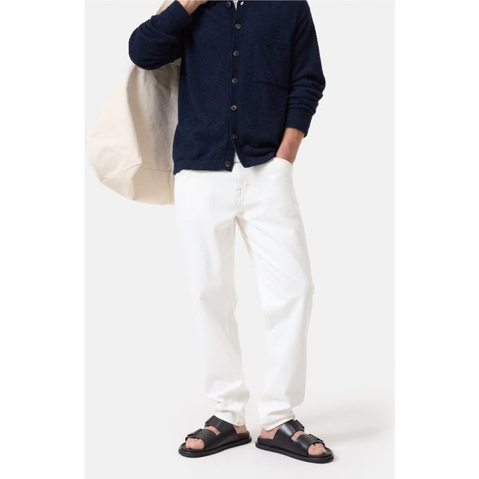 Closed X-lent Tapered Ivory Größe: W36L32 | Relaxed Fit Outlet | Herren | Weiß