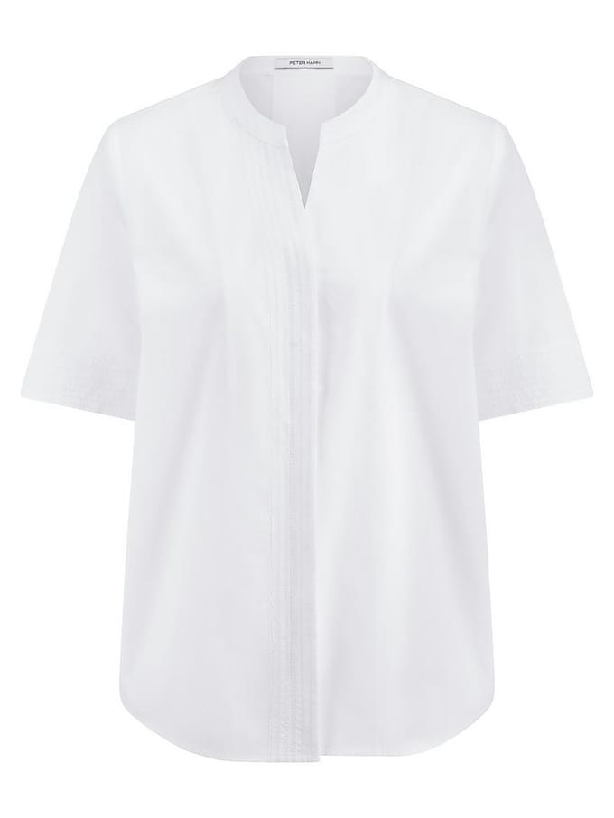 Blouse Van Peter Hahn wit