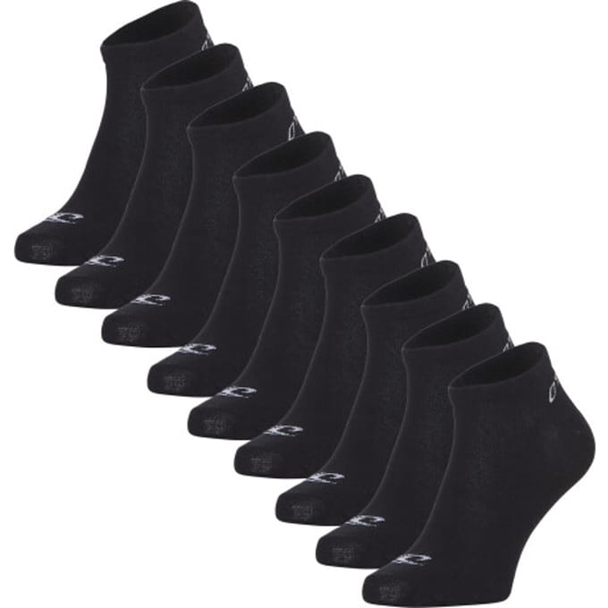 O'Neill Heren / Dames Sneakersokken 9-Pack Zwart - Maat 39-42