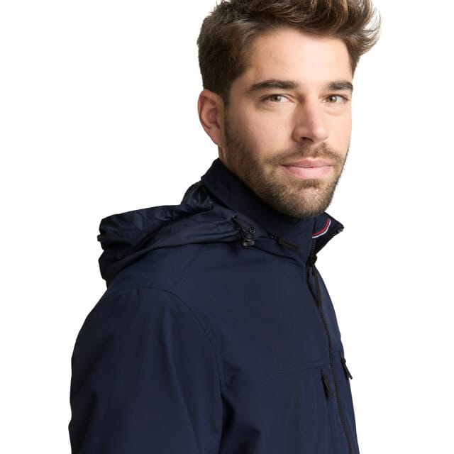 Tom Tailor - Blouson met opbergbare capuchon - Maat XXL - sky captain blue