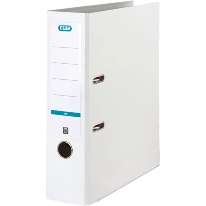 ELBA ordner Smart, A4, rugbreedte 80 mm, wit