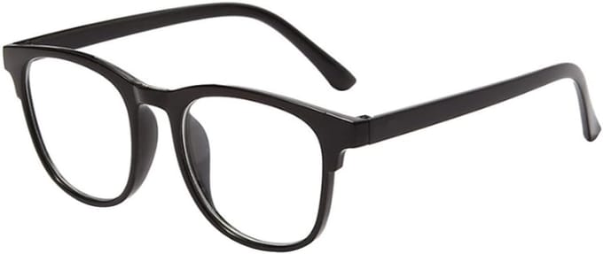 Blauw Licht Bril - Computer Bril - Scherm Tijd - Anti Glare - Medium Frame - Zwart