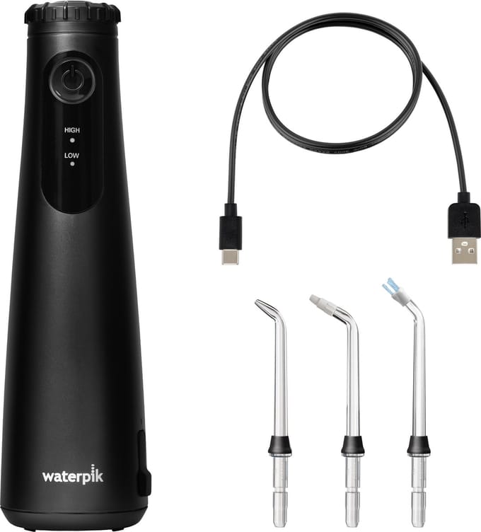 Waterpik WF-26EU012 Waterflosser Cordless plus zwart ( opvolger v.d. WP-492)