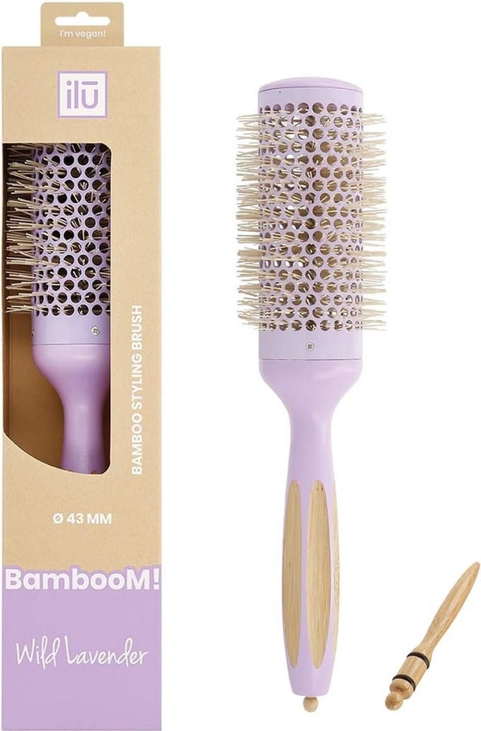 Bamboom - Styling Wild Lavender Round Brush - 43mm