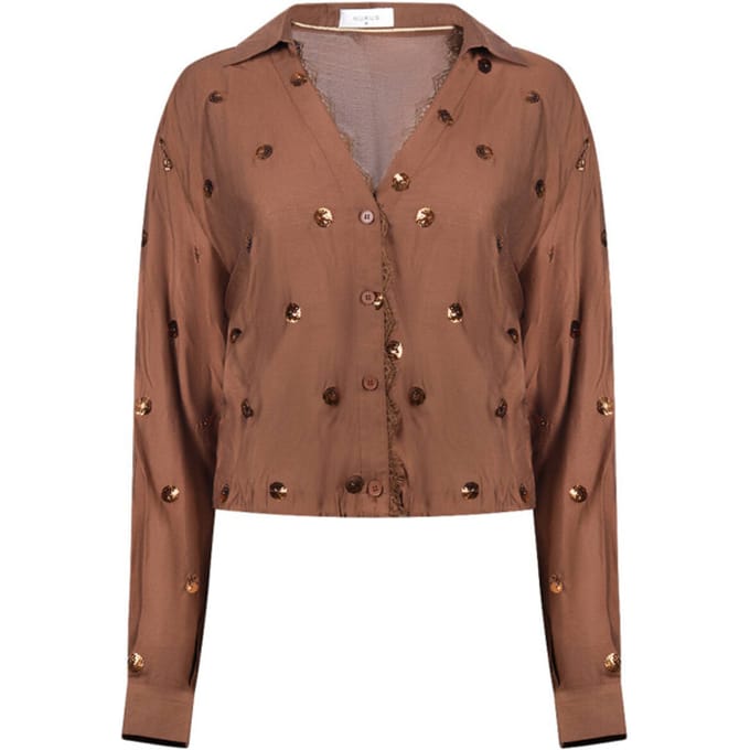 Nukus Blouse lange mouw nkf02160 anika