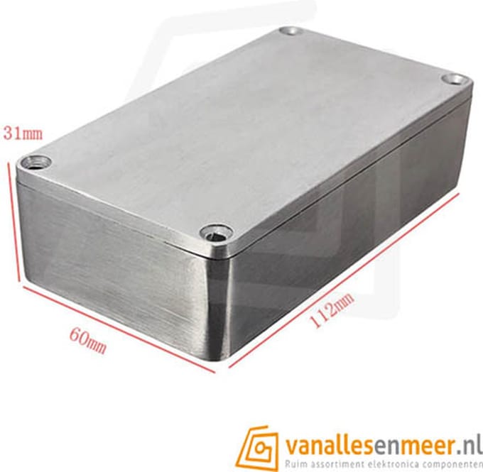 Aluminium Behuizing 111x60x31 1590B