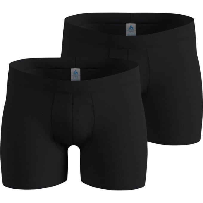 Odlo Active Light 2 pack Boxershort Heren-zwart