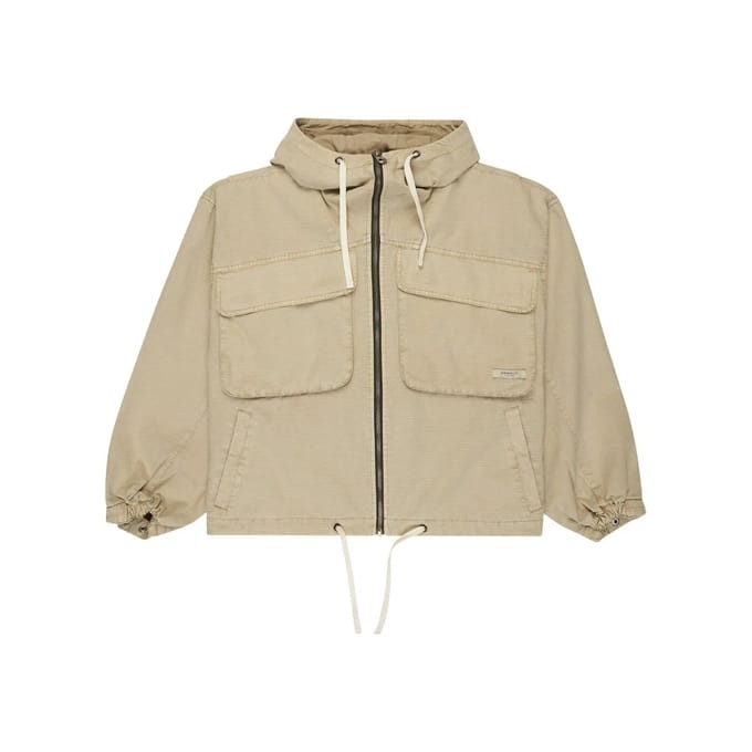 Element Ripstop Hooded Jas wit