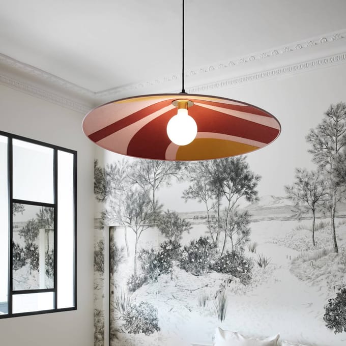 MARKET SET Sonia Laudet hanglamp Ø 60 cm roze