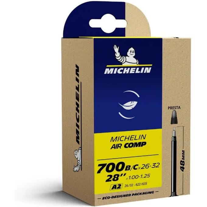 Luchtslang obus verwijderbaar presta ventiel vittoria Michelin Aircomp A2