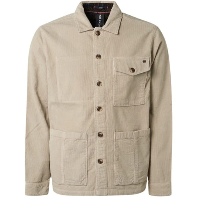 No Excess - Heren Overshirt - 17430742 - 017 Chalk