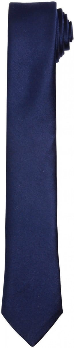 Stropdas Heren One Size Premier Navy 100% Polyester