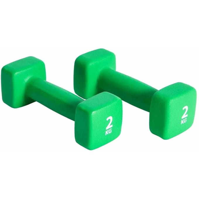 Paar halters Pure2Improve neoprene 2x 2Kg