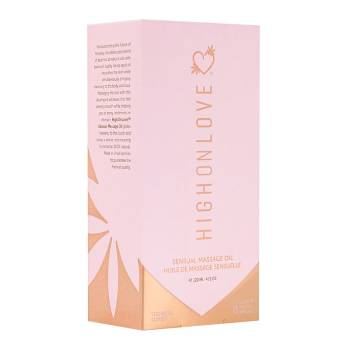 'Massage Oil Tropical Sunset', 120 ml
