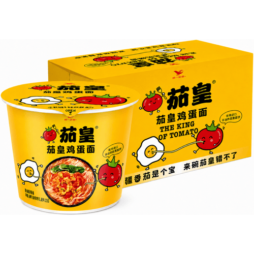 Uni-President Egg Noodles (Bak) 120 g x 12 (Volledige doos)
