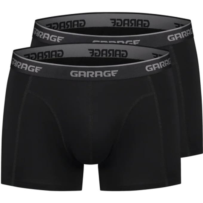 Garage - Boxershorts - Mannen - M - Zwart - Katoen - 0805 2 Pack Boxershorts