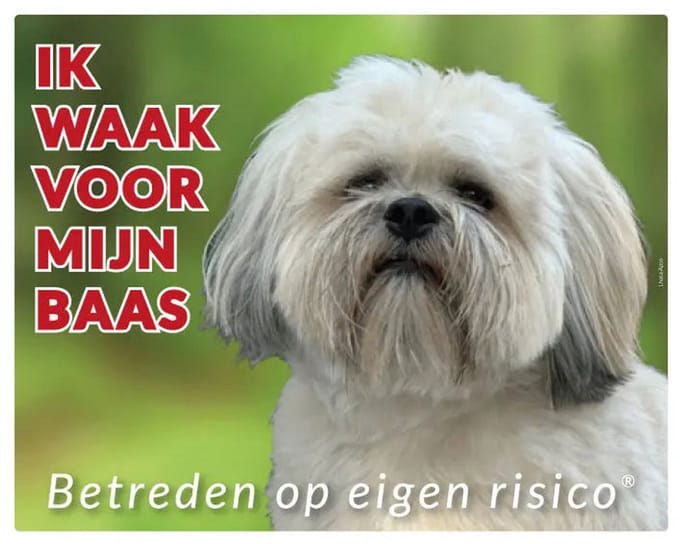 Lhasa Apso Waakbord