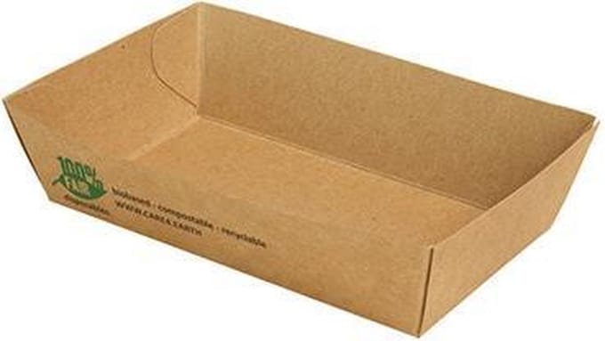 80 st. 80st. Kartonnen Frietbakjes A9