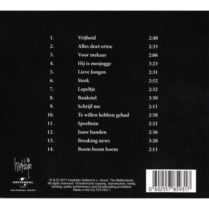 Herman van Veen - Vallen Of Springen - DigiPack CD