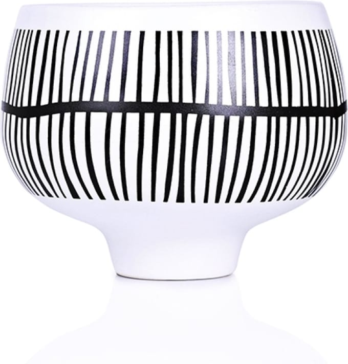 OHNO - Woonaccessoires - Burgos Vaas - Wit