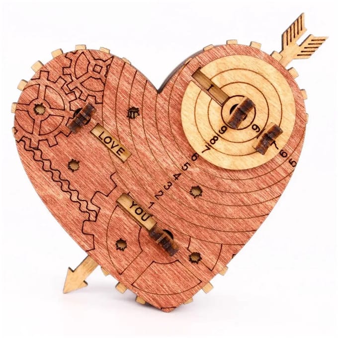 CluePuzzel - Tin Woodman's Heart - 3D Puzzel - Puzzelbox