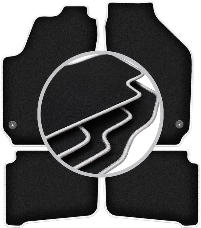 CARLUX-SILVER automatten voor: Volkswagen Fox hatchback (2005-2011)