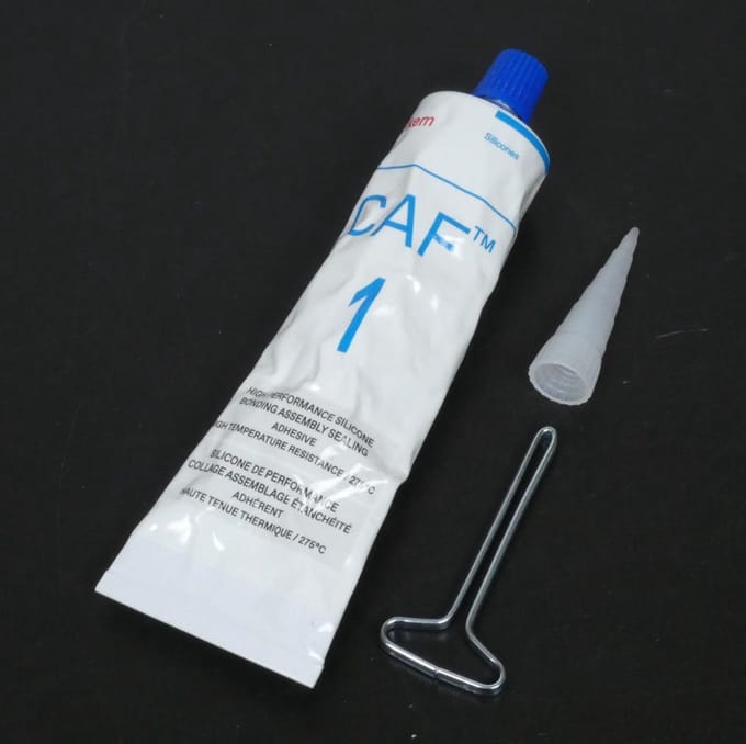 rode siliconenkit caf 1 ht hoge temperatuur + 275°c voor motorfietsmotoren